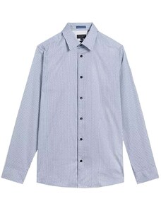 TED BAKER Риза Wanson Ls Herringbone Geo Shirt 269195 pl-blue