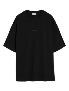ARMEDANGELS Тениска 'Alox' черно / бяло