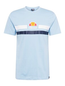 ELLESSE Тениска 'Aprel' светлосиньо / тъмносиньо / оранжево / бяло