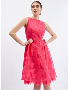 Orsay Dark pink Ladies Dress with Decorative Detail - Women