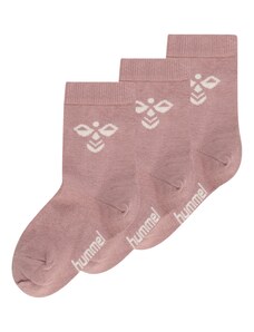Hummel Спортни чорапи 'SUTTON' екрю / пепел от рози