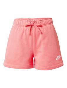 Nike Sportswear Панталон 'Club Fleece' корал / бяло
