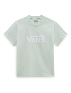 VANS Тениска 'Flying' пастелно зелено / мръсно бяло
