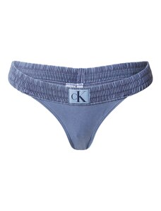 Calvin Klein Swimwear Долнище на бански тип бикини син деним / тъмносиньо