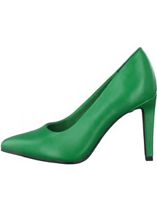 Елегантни дамски обувки Marco Tozzi зелени - 37