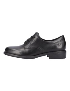 Дамски обувки тип Оксфорд Remonte D0F01-00 ширина F 1/2 естествена кожа черни - 42