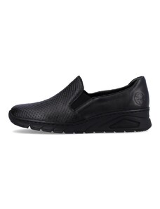 Дамски ежедневни обувки Rieker ANTISTRESS N3363-01 естествена кожа черни - 40
