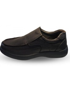 Мъжки ежедневни обувки Soho Mayfair естествена кожа кафяви - 42