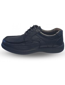 Мъжки обувки с връзки Soho Mayfair естествена кожа черни - 41