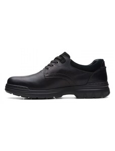 Черни мъжки обувки Clarks Rockie2 GORE-TEX естествена кожа - 42.5