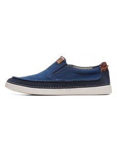 Мъжки ежедневни обувки Clarks Gereld Step сини - 44