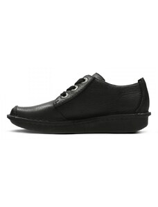 Дамски черни кожени обувки на платформа Clarks - Funny Dream - 38