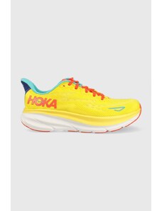 Обувки за бягане Hoka Clifton 9 в жълто 1127895