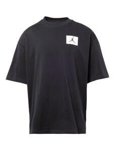 Jordan Тениска 'ESS' черно / бяло