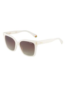 Polaroid Слънчеви очила '6192/S' таупе сиво / бяло