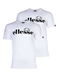ELLESSE Тениска черно / бяло