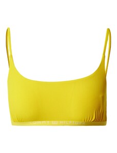 Tommy Hilfiger Underwear Горнище на бански жълто / бяло