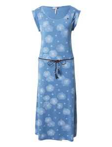 Ragwear Лятна рокля 'TAGG' опушено синьо / бяло