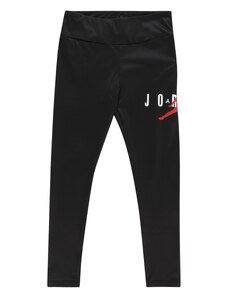 Jordan Спортен панталон червено / черно / бяло