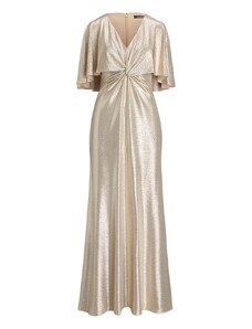RALPH LAUREN Рокля Phinya-Short Sleeve-Gown 253903341001 710 Gold