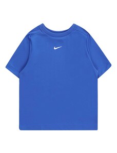 NIKE Функционална тениска синьо / бяло