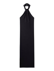 MANGO Вечерна рокля 'Filame' черно