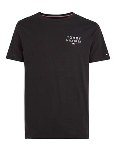 Tommy Hilfiger Underwear Тениска черно / бяло