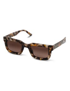 Kapten & Son Слънчеви очила 'Phoenix Desert Speckled Brown' кафяво / мока / бяло