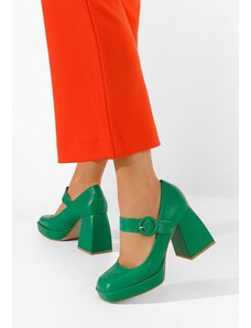 Zapatos Oбувки с дебел ток Lavosa зелен
