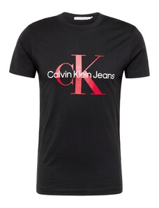 Calvin Klein Jeans Тениска червено / черно / бяло