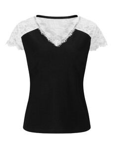 heine Тениска черно / бяло
