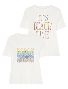 BEACH TIME Тениска пъстро / бяло