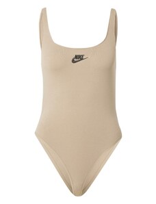 Nike Sportswear Блуза боди маслина / черно