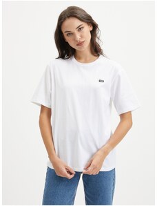 White Women's Basic T-Shirt VANS - Women