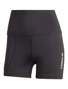 ADIDAS TERREX Спортен панталон 'Multi' черно / бяло