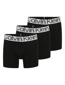 Calvin Klein Underwear Боксерки светлосиво / черно