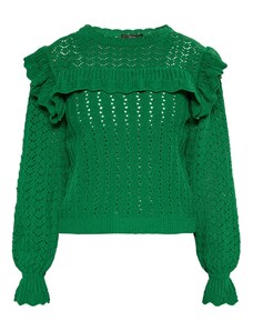 faina Пуловер зелено