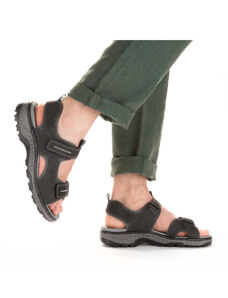 Rieker Antistress Мъжки анатомични сандали Rieker 21861-00 сиви