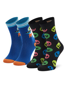 Чорапи дълги детски Happy Socks KALN02-9300 Цветен