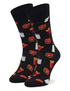 Дълги чорапи unisex Happy Socks HAM01-9050 Черен