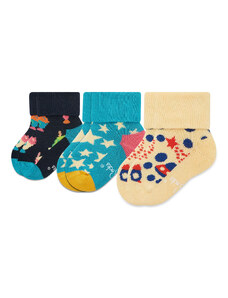 Комплект 4 чифта дълги чорапи детски Happy Socks XKFNT08-6500 Kolorowy