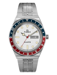 Часовник Timex Q Reissue TW2U61200 Silver/Silver