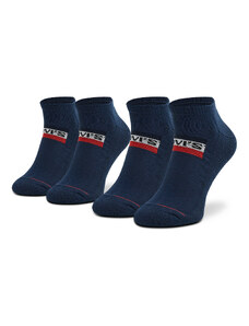 Комплект 2 чифта къси чорапи унисекс Levi's 701219507 Dress Blue