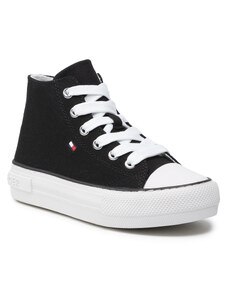 Кецове Tommy Hilfiger High Top Lace-Up Sneaker T3A4-32119-0890 Black 999