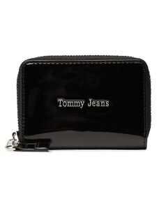 Малък дамски портфейл Tommy Jeans Tjw Must Small Za Patent AW0AW14974 BDS