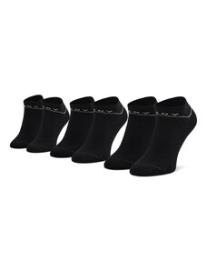 Комплект 3 чифта къси чорапи дамски DKNY Olivia S4_0002T_DKY Black