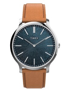 Часовник Timex City TW2V43400 Brown/Silver