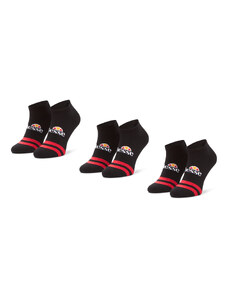 Комплект 3 чифта къси чорапи мъжки Ellesse Melna SAAC0876 Black 011