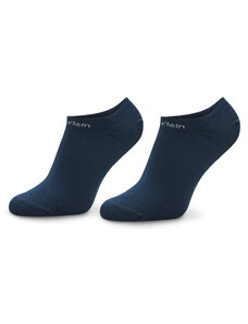 Комплект 2 чифта къси чорапи дамски Calvin Klein 701218774 Navy 003