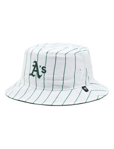 Шапка с козирка 47 Brand MLB Oakland Athletics Pinstriped '47 BUCKET B-PINSD18PTF-DG Dark Green